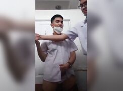 handjob in the toilet