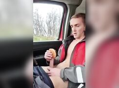 Cream filled treat car cum boys porn