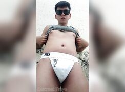 Very cute asian boy solo 5