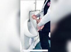 UK Lad Wank Cum Urinal Twink Porn Tube