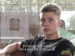 Woody Danielson interview show off cum