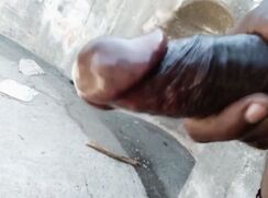 Uncut Jamaican monster cock