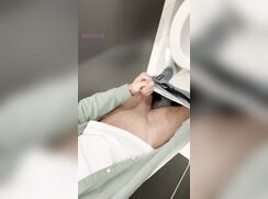 Hung Twink Jerks In College Bathroom boys porn