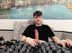 [ABX][6][393] - Cute twink jerking off a fat cock