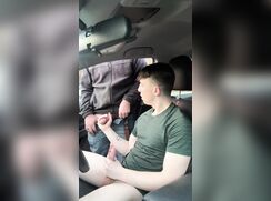 HJ - Troye couplecar sex porn hook-up