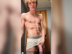 Yummy big dick dude in undies