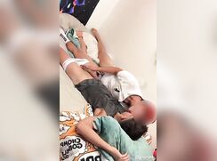 Latino Bareback Bedroom Sex