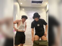 love getting risky together and Free-balling