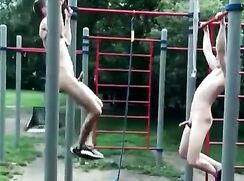 Pubic voyeur - horny young lads 15