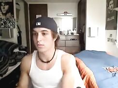 College Guy gets caught by his roommate masturbating - AI Enhanced