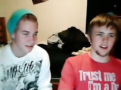 2 str8 Swedish  boys cum on webcam just for fun