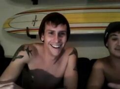 STR8 guys having fun together on cam
