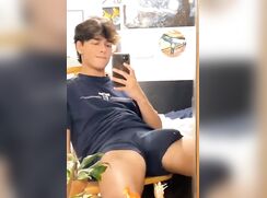 Timothy shows his nice cock camer porn bedroom Twink