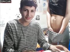 Webcammers Sexy Hot Guys sex playing on video - AI Enhanced