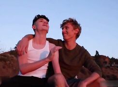 Beautiful Boys Share their Love on Vacation Gay Porn 1