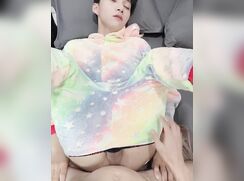Asian Fucks His Onesie Bottom Boy