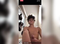 cute curly baited big cock off