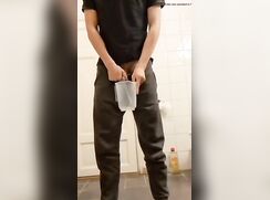 Over filling with piss