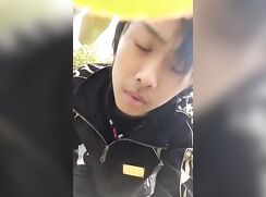 Exposed public piss and cum [Japan]