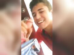 cute happy teen twink sucking dick