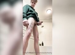 cute stackshorty baited cums show off evolution