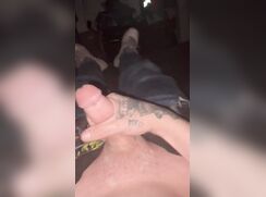 Double cum shot  on stomach