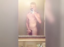 cute big cock blonde baited hot off