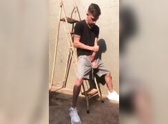 ABX Clips - Twink outside wanker