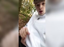 ABX Clips - Twink jerk and cum outside