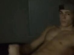 cute fite blonde jack cumming on bed jo