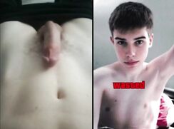 French, Go playing teen, Maxence Blaze jerking off and cumming exposed