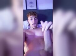 cute curly blonde crazy wanks of