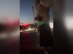Public street jerk off
