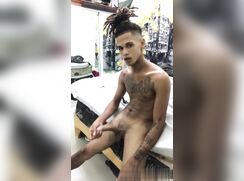 Sexy young dominican with a big dick p1
