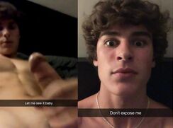 Muscular twink boy exposed jerks and cums