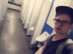 ABX Clips - Cum in public toilet