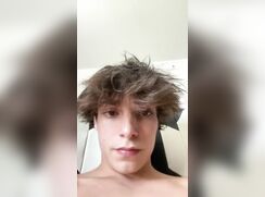 cute fit gamer baited cumming off again