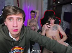 Friends Jerk-off Together