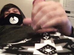 ABX Clips - Trap lays in bed and jerks off with you - Pov...sort of