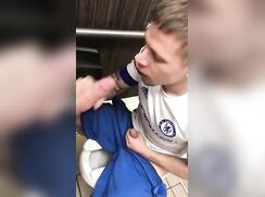 Secret blowjob between ❤️ brothers