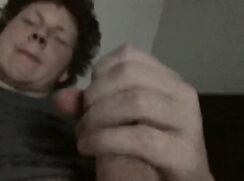 curly hair ginger jerking