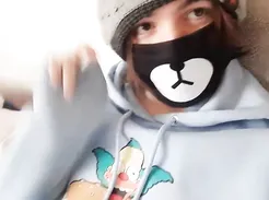 18yo japanese shaved Twink wank
