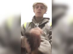 american construction worker break jo