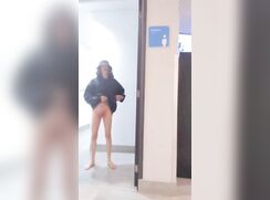 Twink gets caught showing off by fellow student