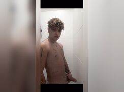 Hot big dick shorty jerk off and cum compilation