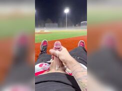 Ballpark jerk-off