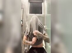 bathroom strip record porn