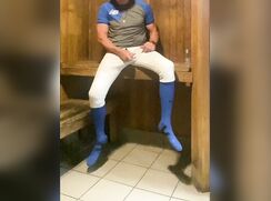 JockDad87 Edges in the Sauna Blue BaseballGear