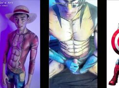 Bodypainting Gooners