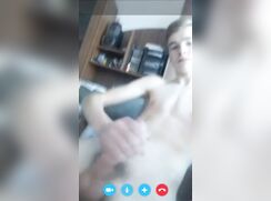 cute fit big hairy cock blonde  baited chating off